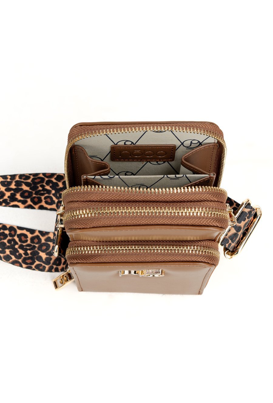 Barna Nobo oldaltáska - Image 4